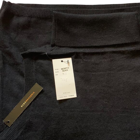 BCBGMaxazria Angora/Wool Bland Sleeveless Turtleneck Sweater - Picture 6 of 8